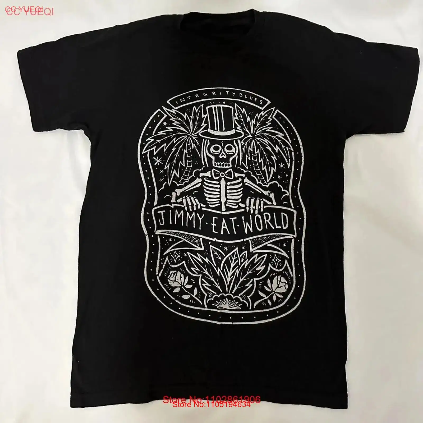 Vintage Fashion World - Jimmy Eat World Band Black Color