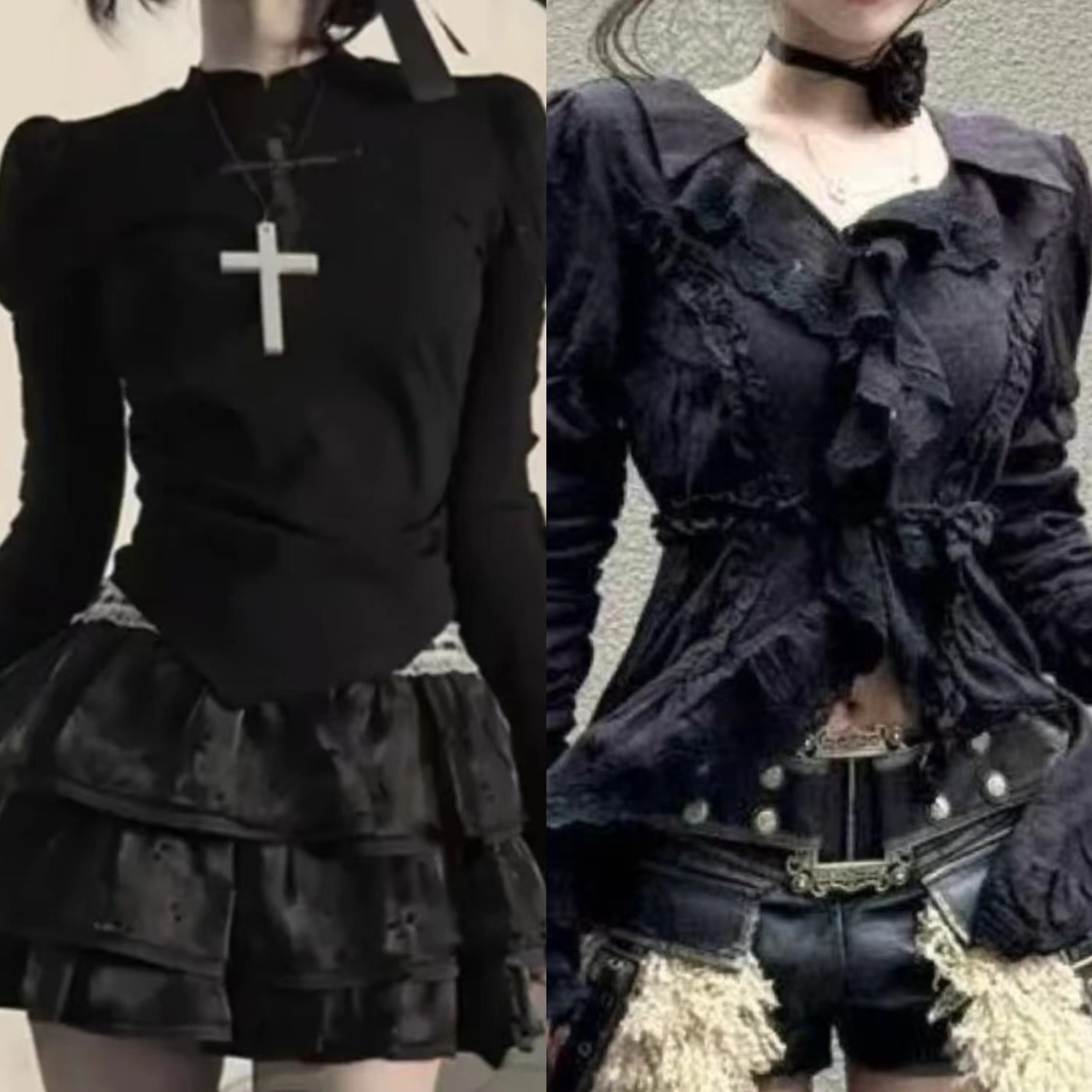 Retro Vintage Korean Fashion - Japanese Vintage Y2k Lolita Sleeveless Lace