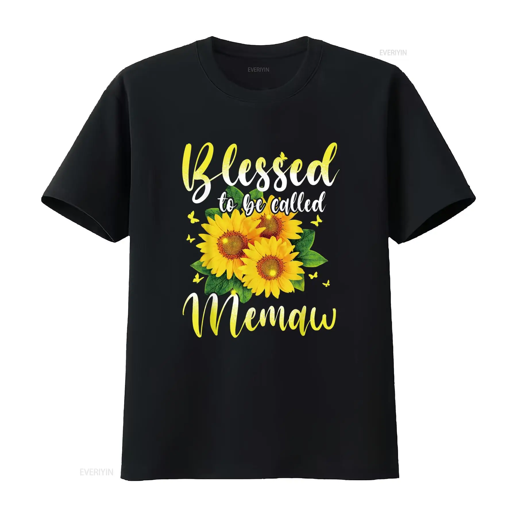 Vintage Fashion Wear - Blessed To Be Called Memaw Sunflower