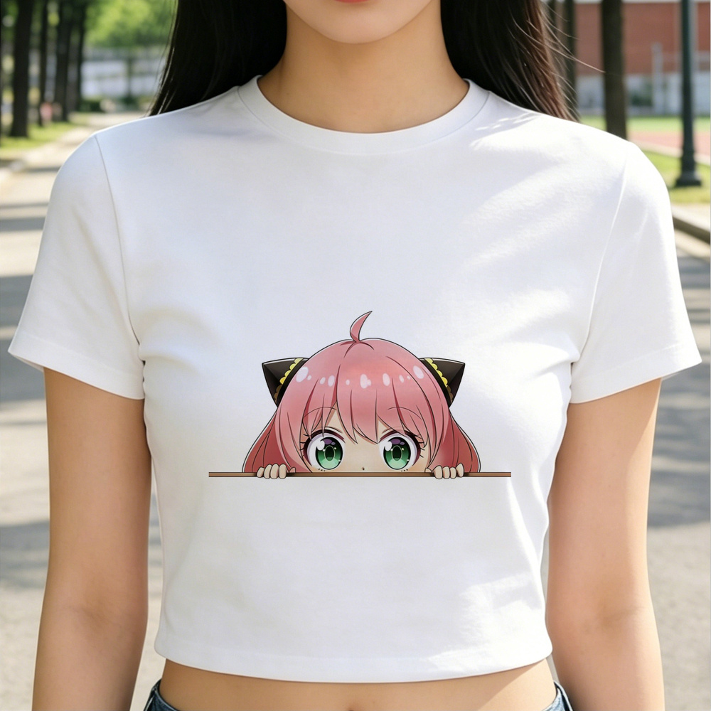 Vintage Fashion For Sale - Spy x Family crop top ladies