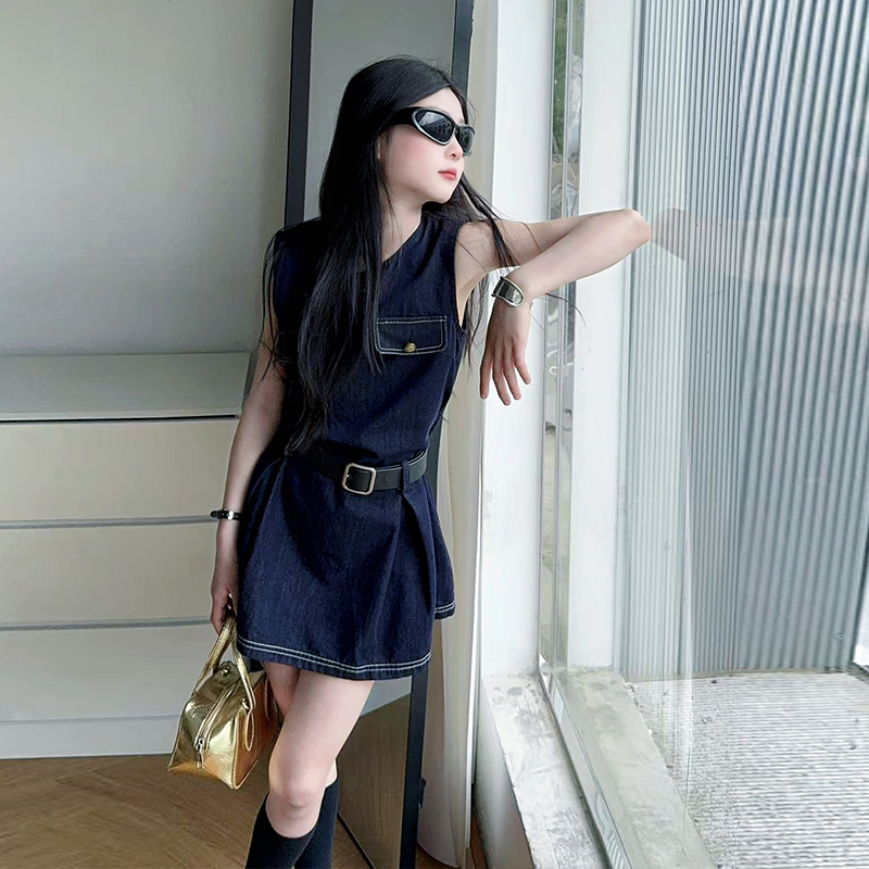 Stylish Kids Fashion Denim Bod - Vintage Fashion Outfit ulasan dan harga