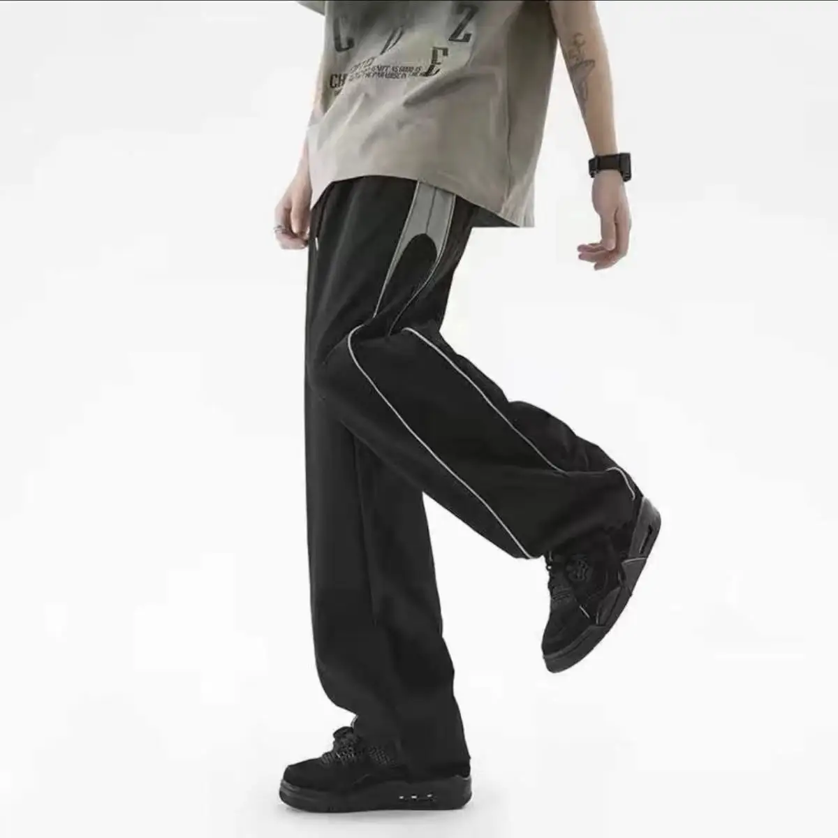 Trousers for Men Trend Casual  - Vintage Fashion For Sale ulasan dan harga
