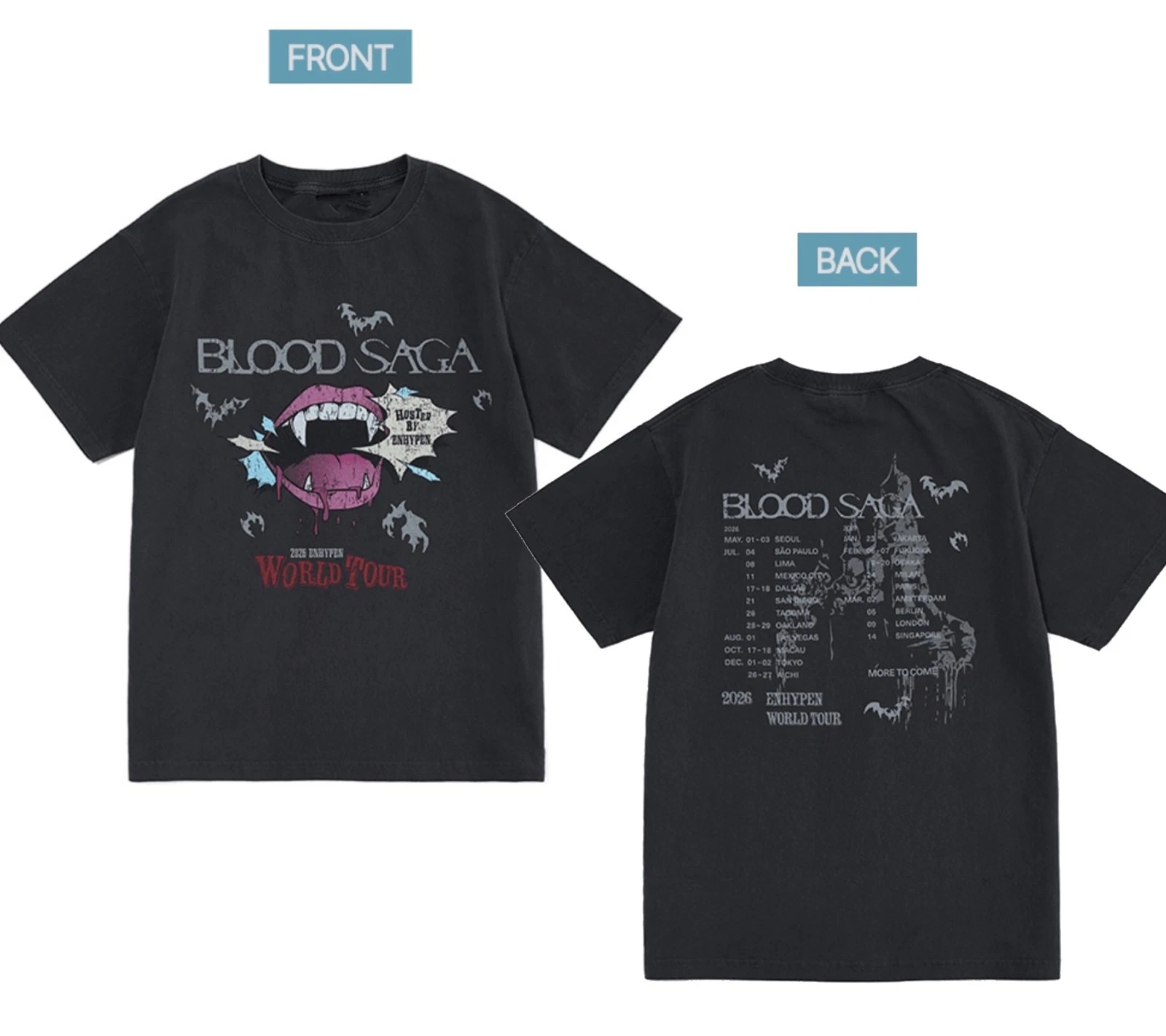 2026 Tour Concert Korean Boy B - Retro Vintage Korean Fashion ulasan dan harga