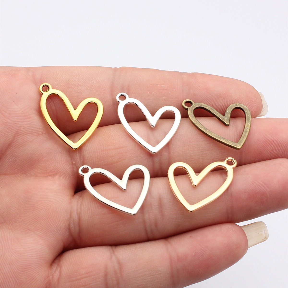 WYSIWYG 20pcs 22x20mm 5 Colors - Vintage Fashion Words ulasan dan harga