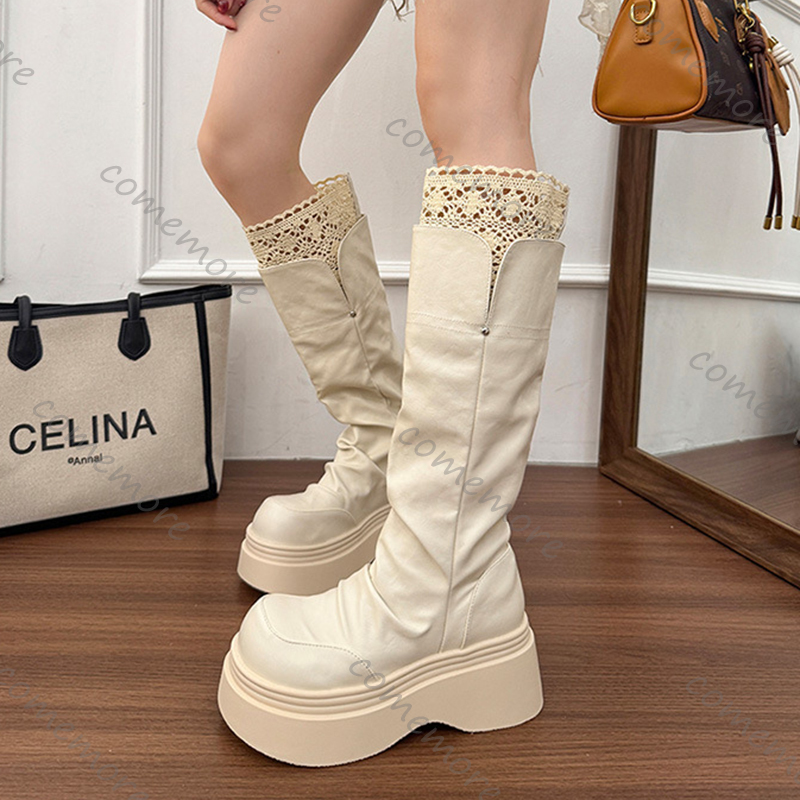 Comemore Gothic Lace Platform  - Vintage Fashion Style ulasan dan harga