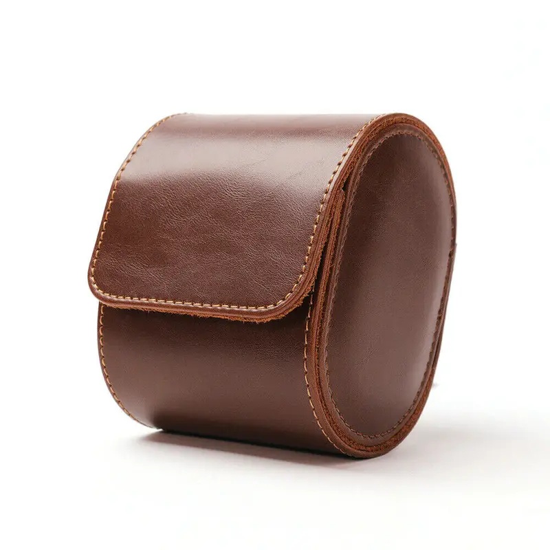 Single Watch Roll Travel Case  - Vintage Fashion Tags ulasan dan harga