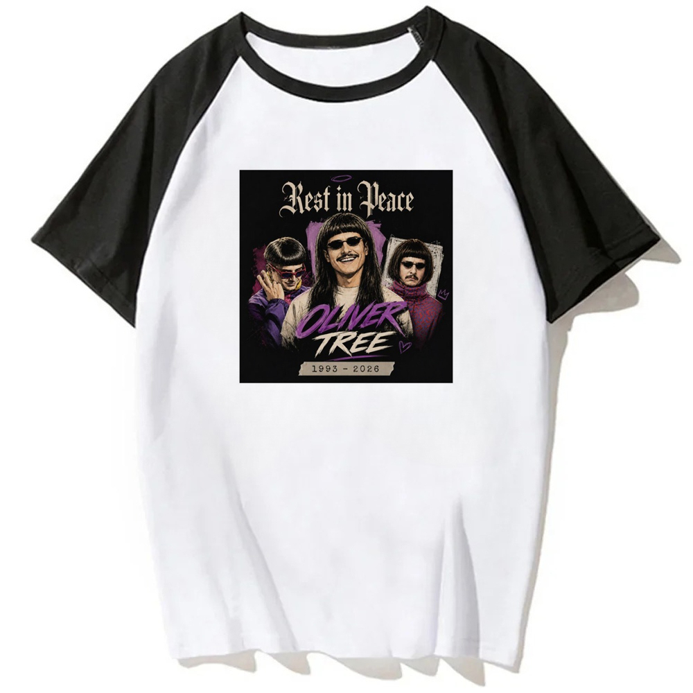 Oliver Tree top tees women cut - Vintage Fashion For Sale ulasan dan harga