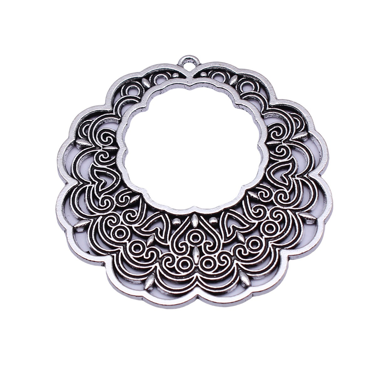 Boho Ethnic Mandala Pendant Fl - Vintage Fashion Words ulasan dan harga