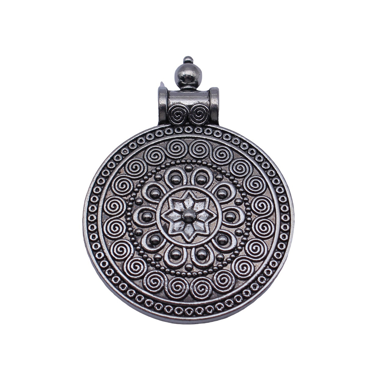 Boho Ethnic Mandala Pendant Fl - Vintage Fashion Words ulasan dan harga