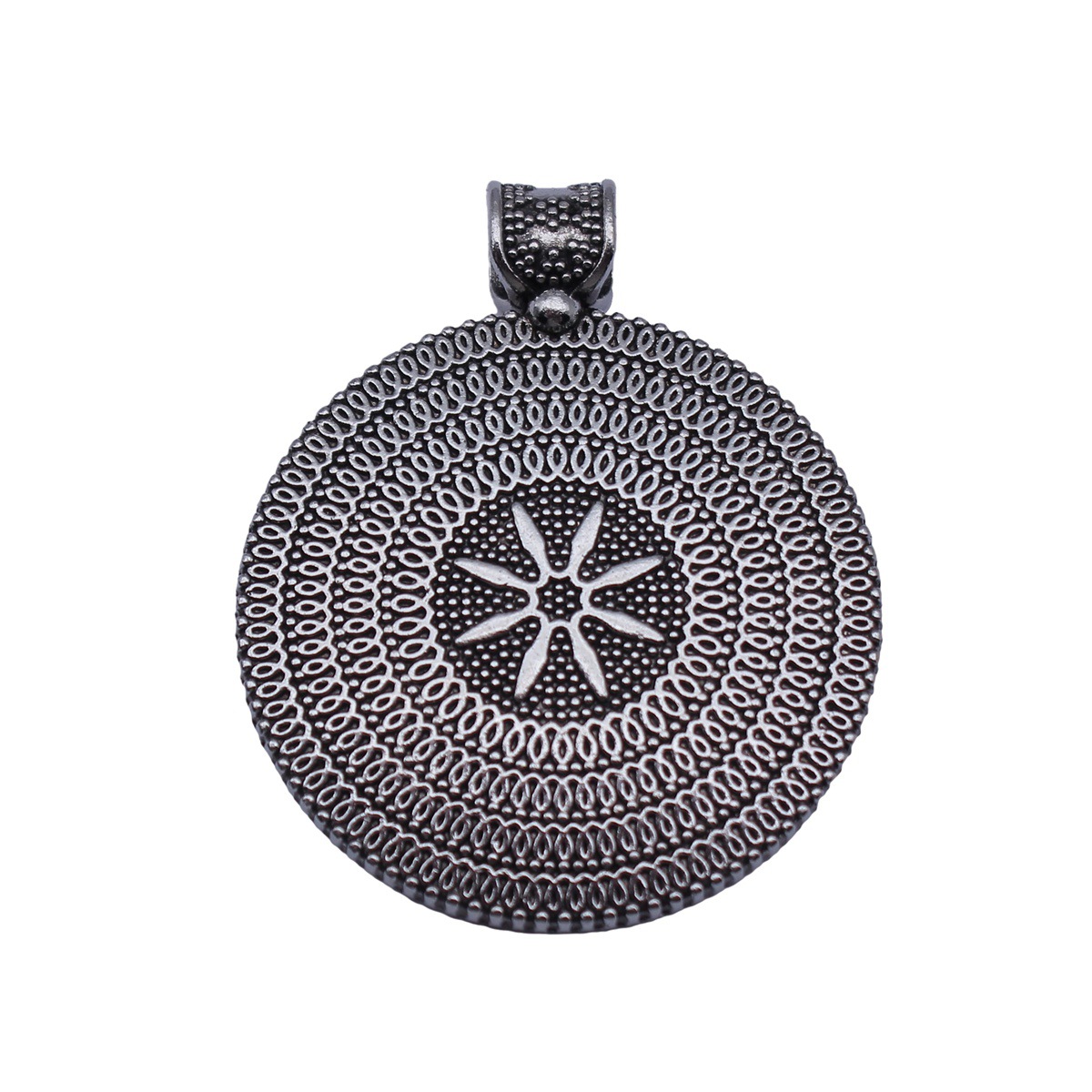 Boho Ethnic Mandala Pendant Fl - Vintage Fashion Words ulasan dan harga