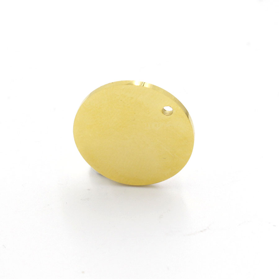 50pcs 8-30mm Gold Color Mirror - Vintage Fashion Tags ulasan dan harga