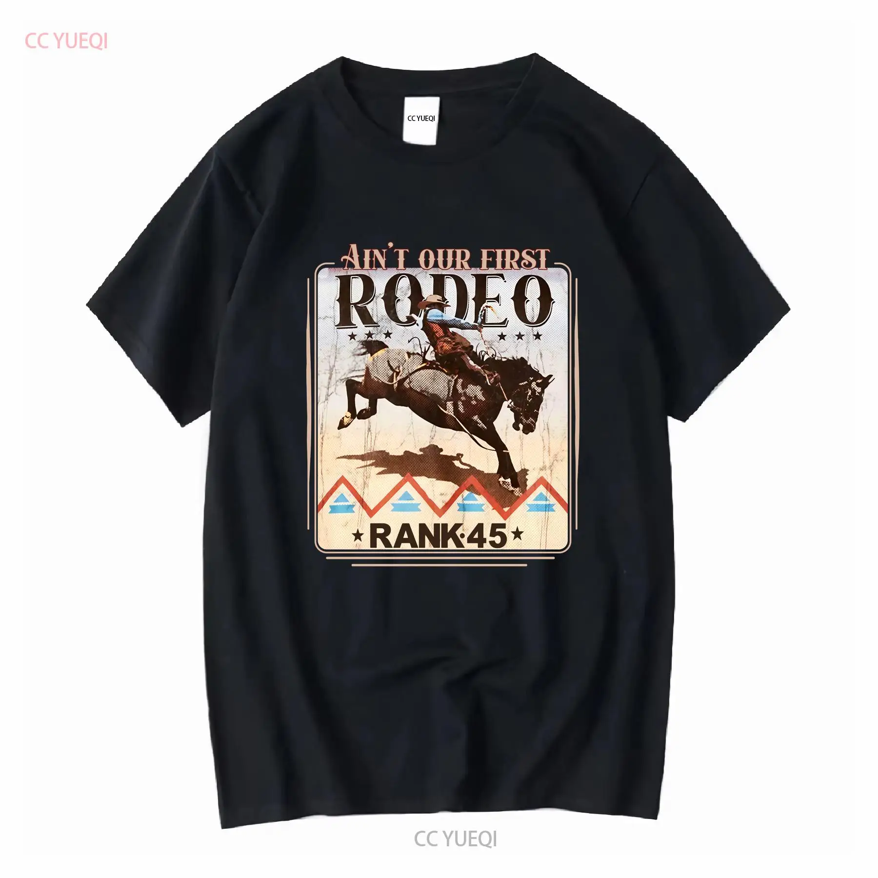 RANK 45 Men's Rodeo Revival  T - Vintage Fashion Revival ulasan dan harga
