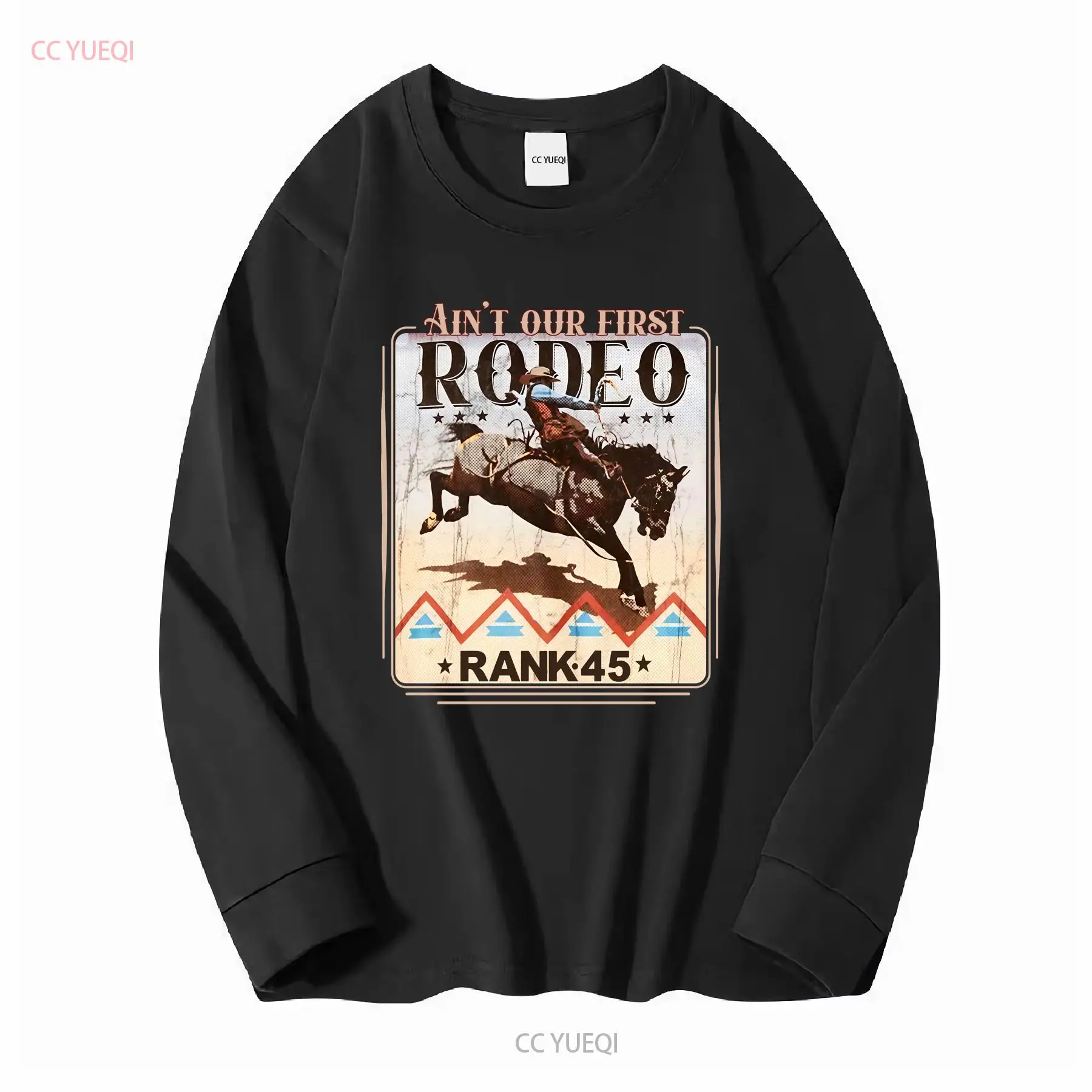 RANK 45 Men's Rodeo Revival  T - Vintage Fashion Revival ulasan dan harga