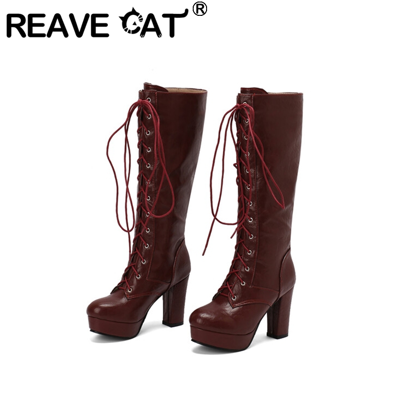REAVE CAT Vintage Women Knee B - Vintage Fashion Style ulasan dan harga