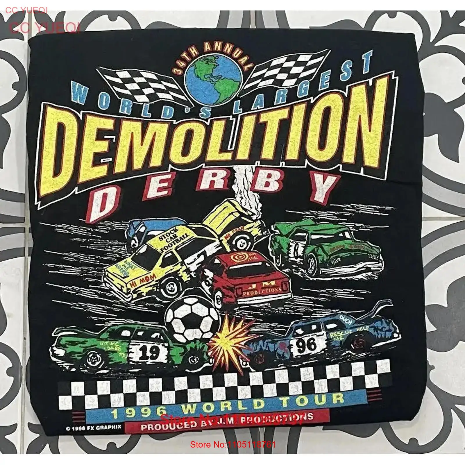 Vintage Stock Car Demolition D - Vintage Fashion World ulasan dan harga
