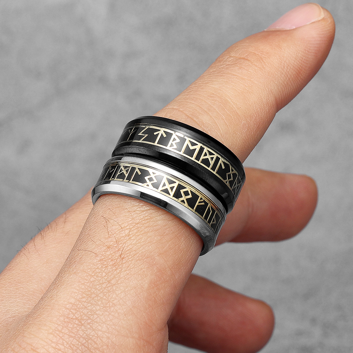 Viking Elder Futhark Rune Band - Vintage Fashion Newtown ulasan dan harga