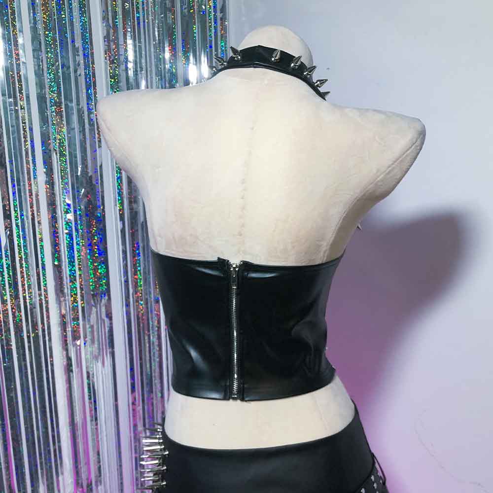 Studded Rivet Grunge Vintage E - Vintage Fashion Revival ulasan dan harga