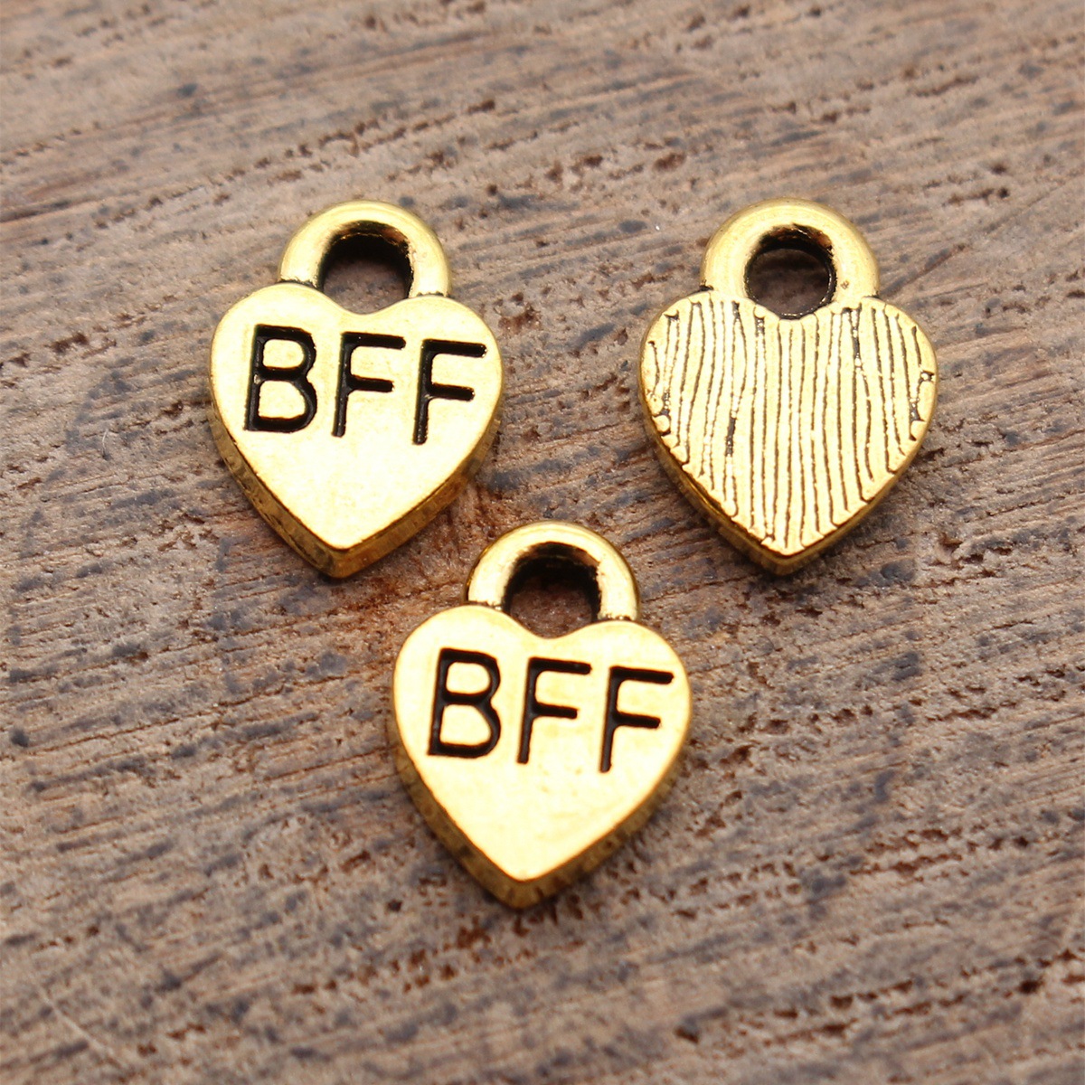 40pcs 9.3x7mm Antique Gold Col - Vintage Fashion Words ulasan dan harga