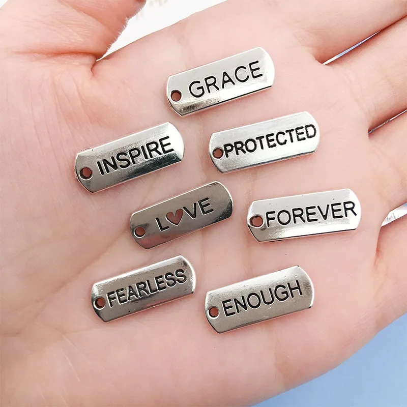 20PCS Mix Vintage Alloy Tags I - Vintage Fashion Tags ulasan dan harga