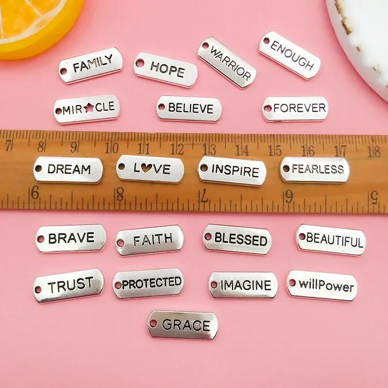 20PCS Mix Vintage Alloy Tags I - Vintage Fashion Tags ulasan dan harga