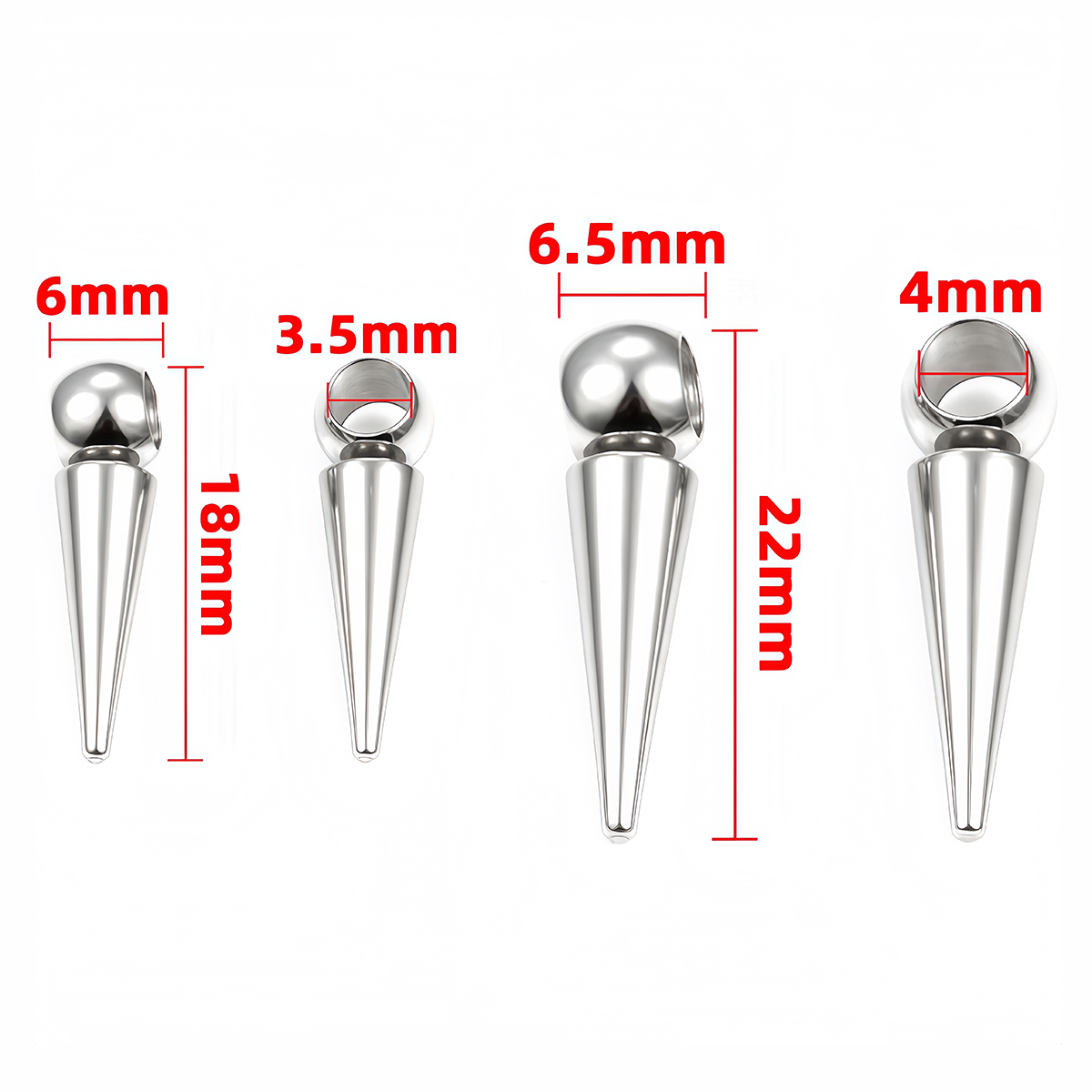 10pcs Retro Cone Charms Pendan - Vintage Fashion Earrings ulasan dan harga
