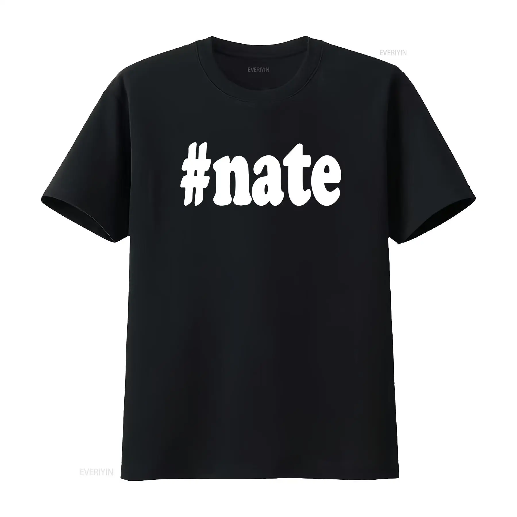 Nate T shirt Hashtag Nathan Di - Vintage Fashion Hashtags ulasan dan harga