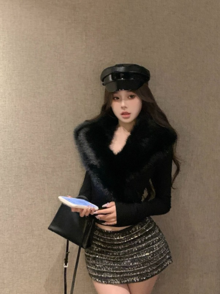 American Vintage Hot Girl High - Retro Vintage Korean Fashion ulasan dan harga