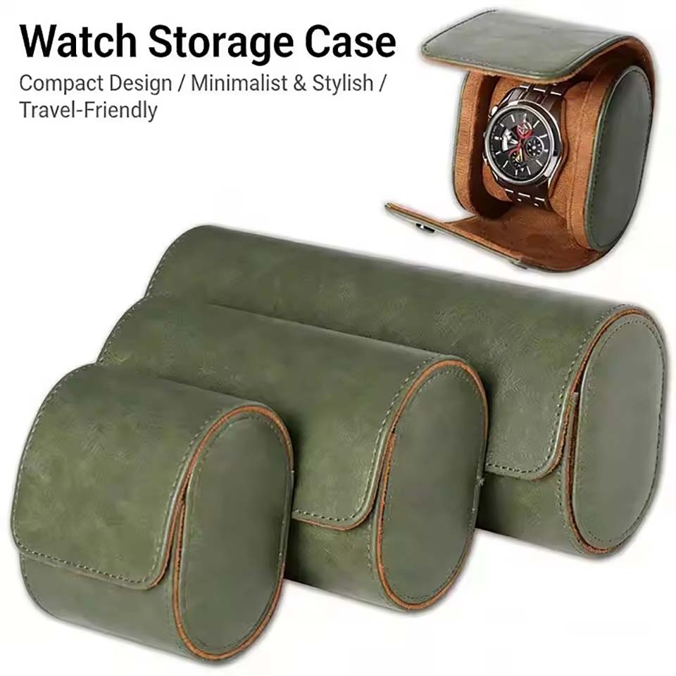 Watch Roll Travel Case 1/2/3-S - Vintage Fashion Tags ulasan dan harga