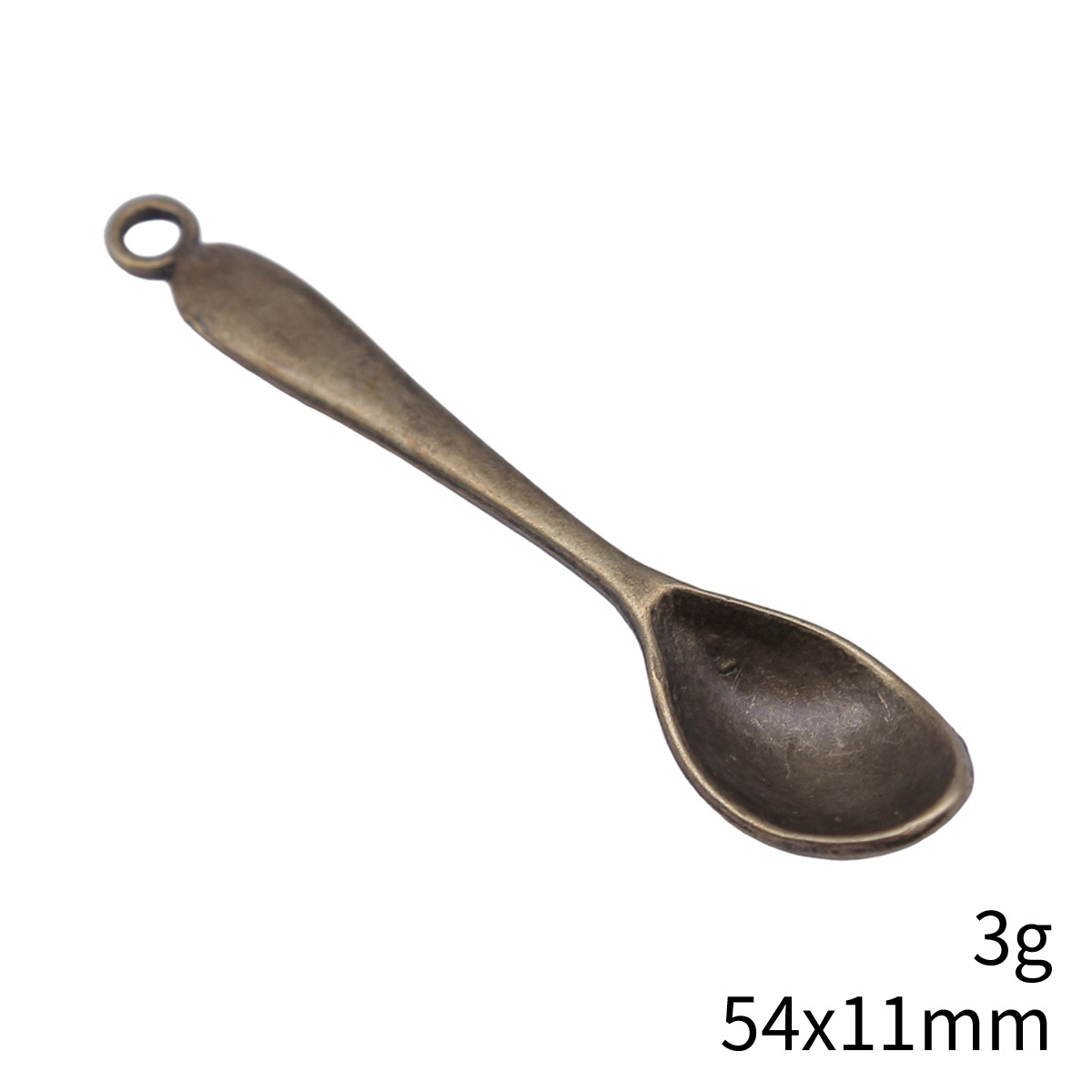 10pcs 54x11mm 5 Colors Spoon C - Vintage Fashion Words ulasan dan harga