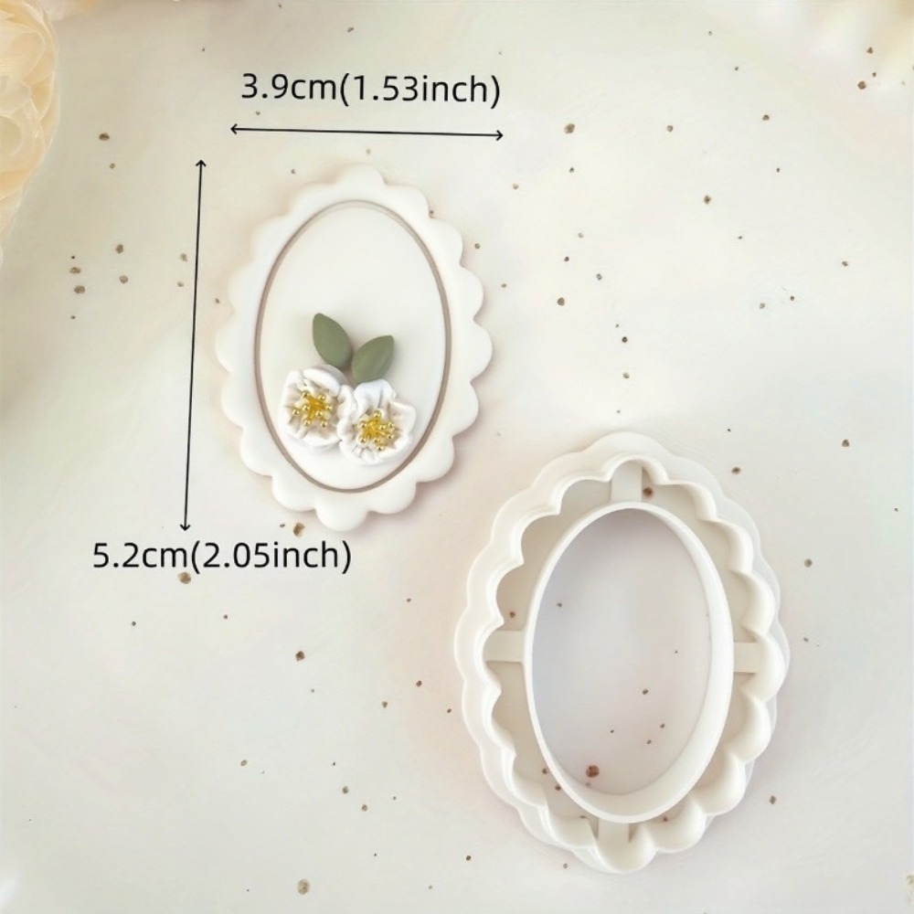 6pcs Vintage  Frame Shape Poly - Vintage Fashion Earrings ulasan dan harga