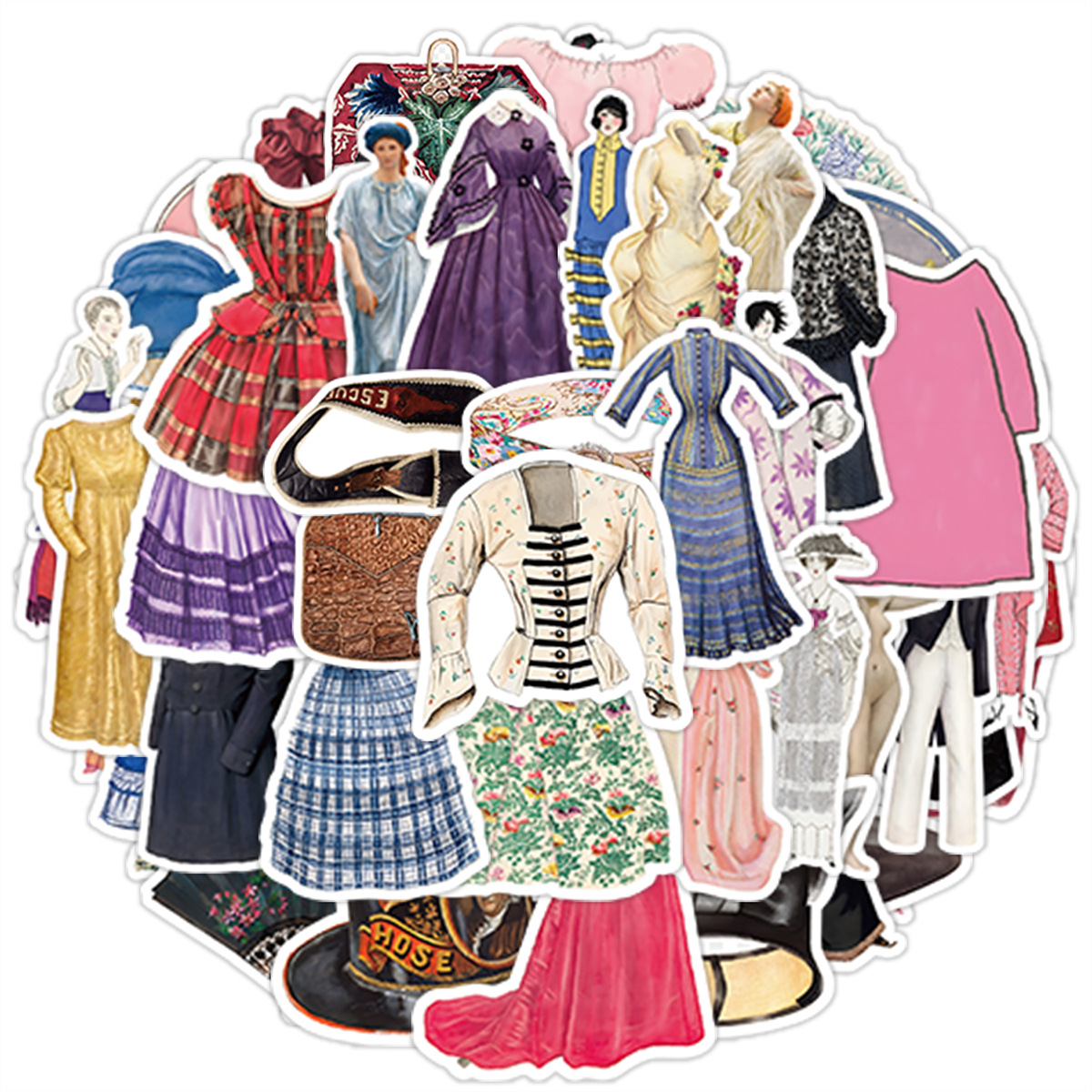 European Classical Fashion Sti - Vintage Fashion Style ulasan dan harga