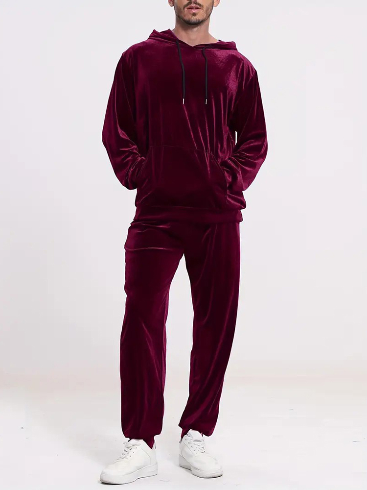 Fashion Solid Color Velvet Two - Vintage Fashion Outfit ulasan dan harga