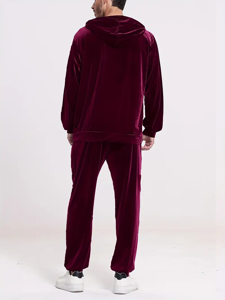 Fashion Solid Color Velvet Two - Vintage Fashion Outfit ulasan dan harga
