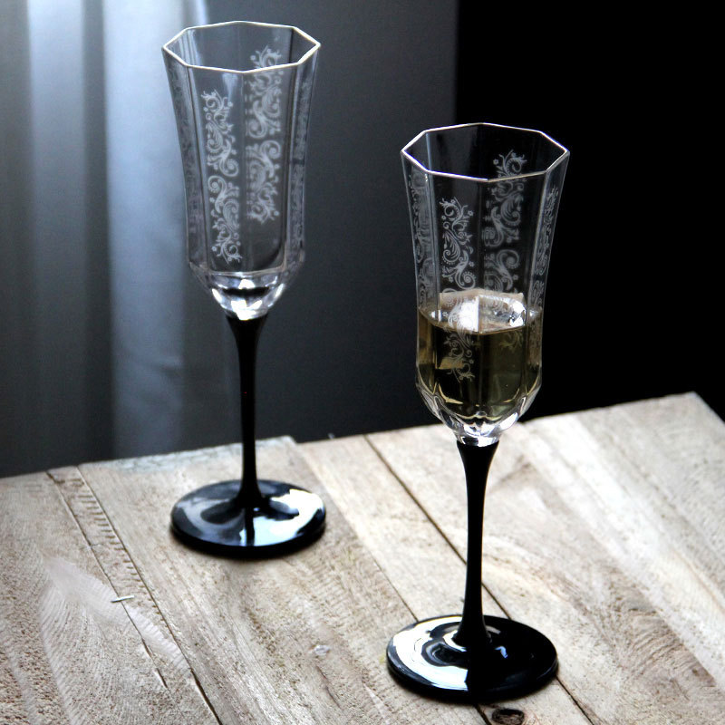 French Vintage Champagne Glass - French Vintage Fashion ulasan dan harga