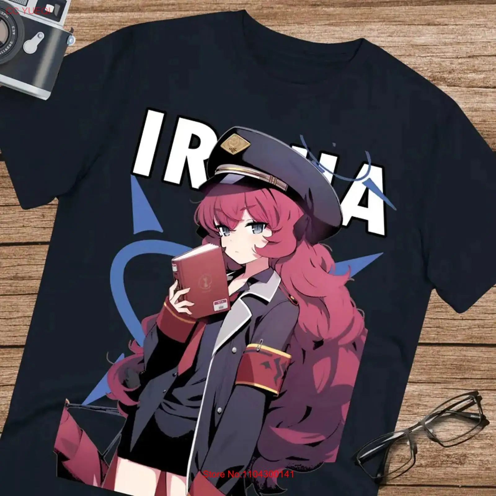 Anime Iroha Blue Archive T Shi - Vintage Fashion Archive ulasan dan harga