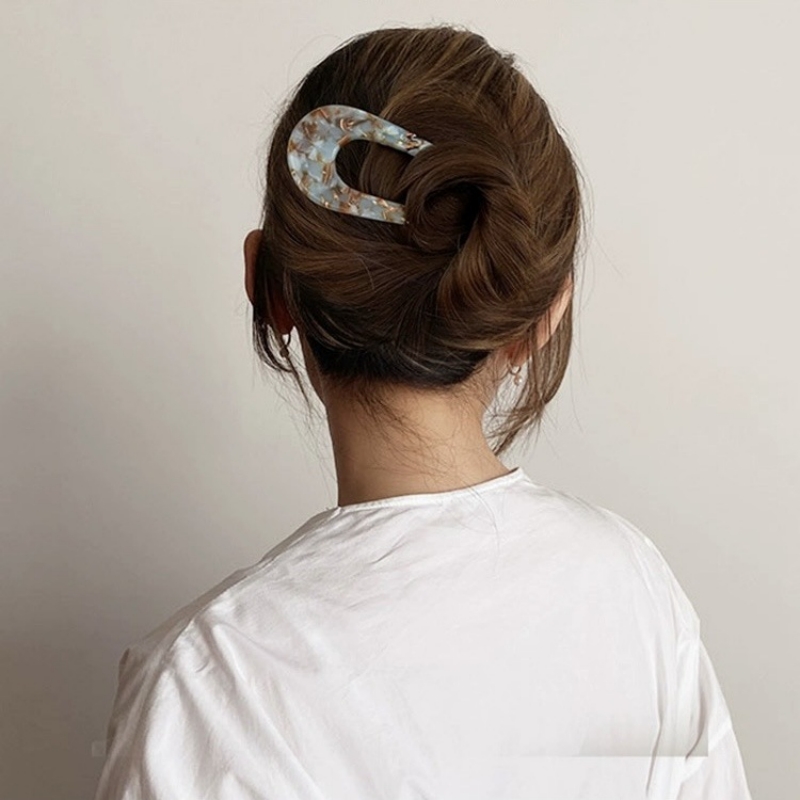 U Shape Hairpins Women French  - French Vintage Fashion ulasan dan harga