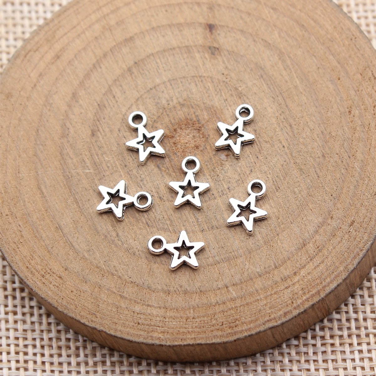 80pcs 8.5x6.2mm(0.33x0.24inch) - Vintage Fashion Words ulasan dan harga