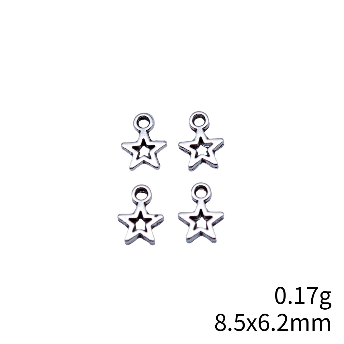 80pcs 8.5x6.2mm(0.33x0.24inch) - Vintage Fashion Words ulasan dan harga