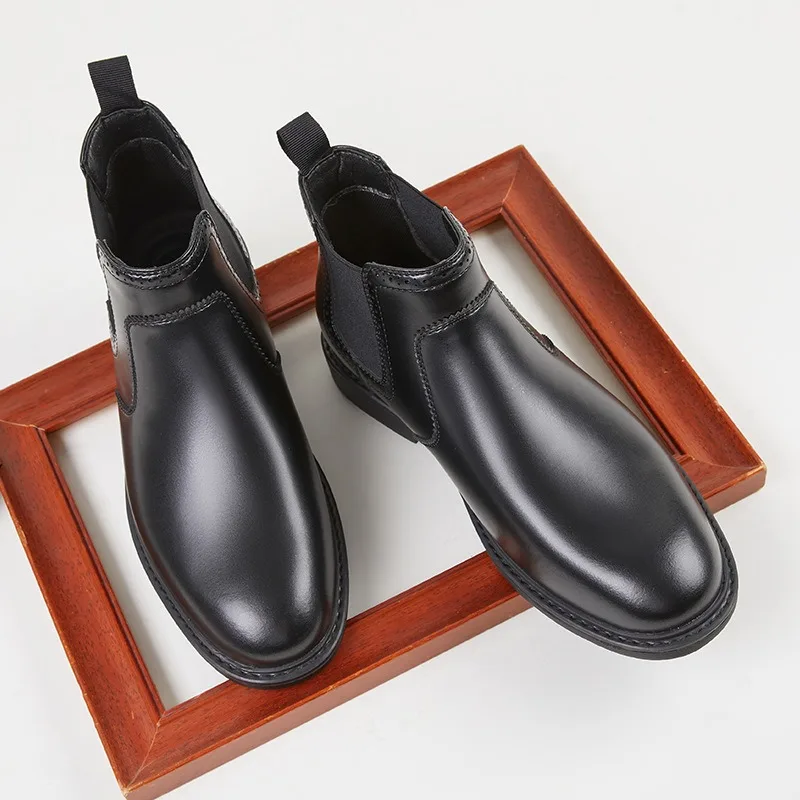 Vintage Mens Leather Oxford Bo - Vintage Fashion Style ulasan dan harga