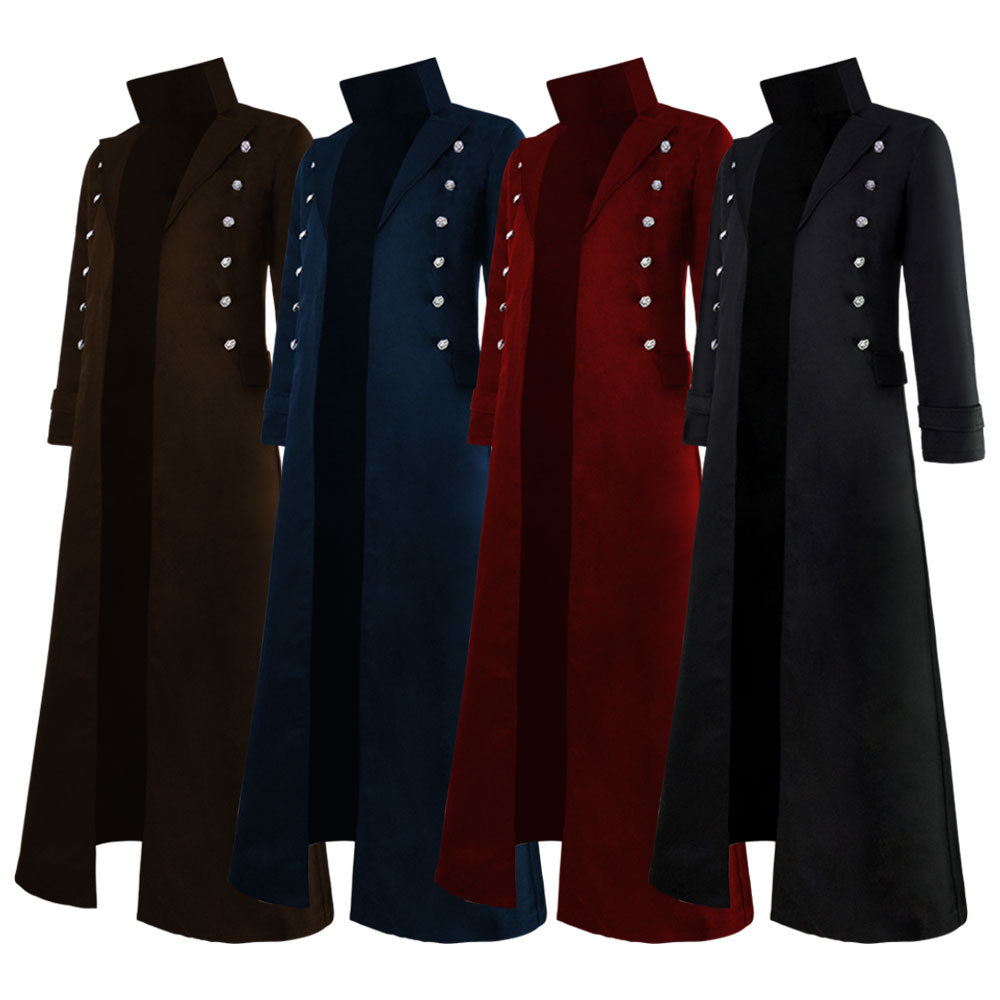 New Gothic Revival Double-brea - Vintage Fashion Revival ulasan dan harga
