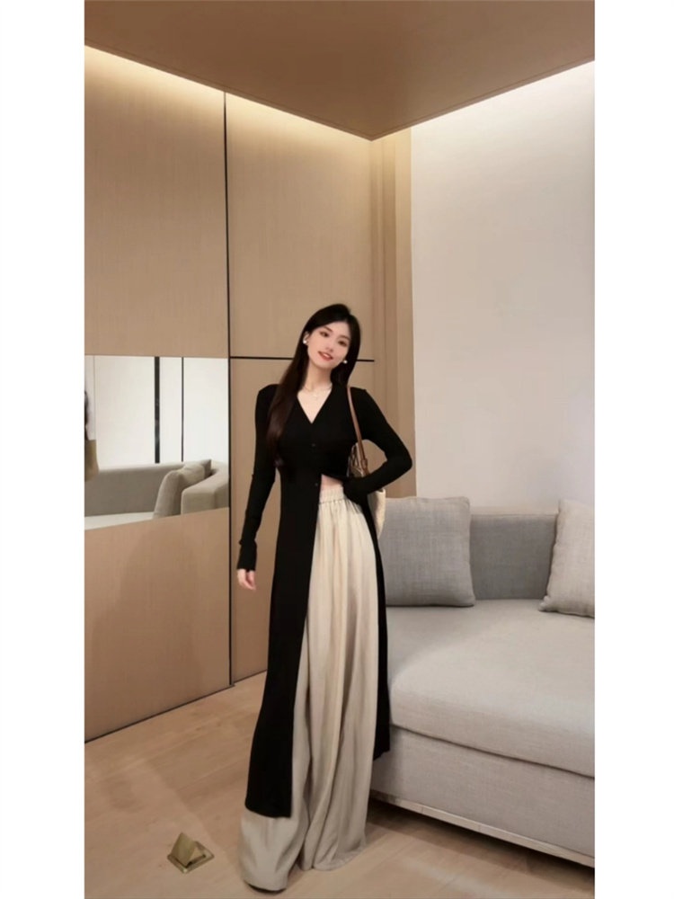 Art Student Vintage Long Coat  - Vintage Fashion Wear ulasan dan harga
