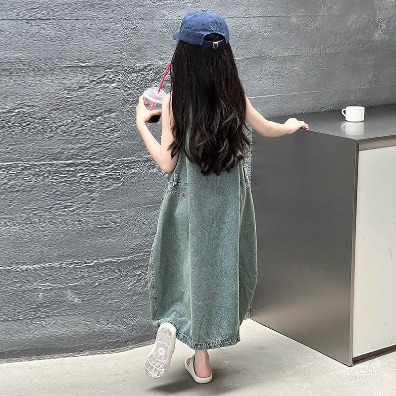 Vintage Blue Children Girls Hi - Vintage Fashion Outfit ulasan dan harga