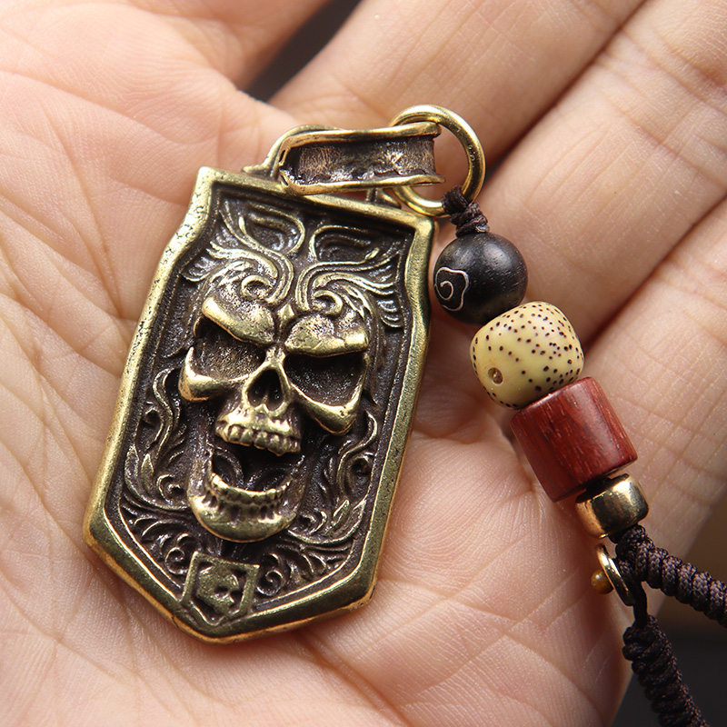 Vintage Skull Head Hanging Tag - Vintage Fashion Tags ulasan dan harga