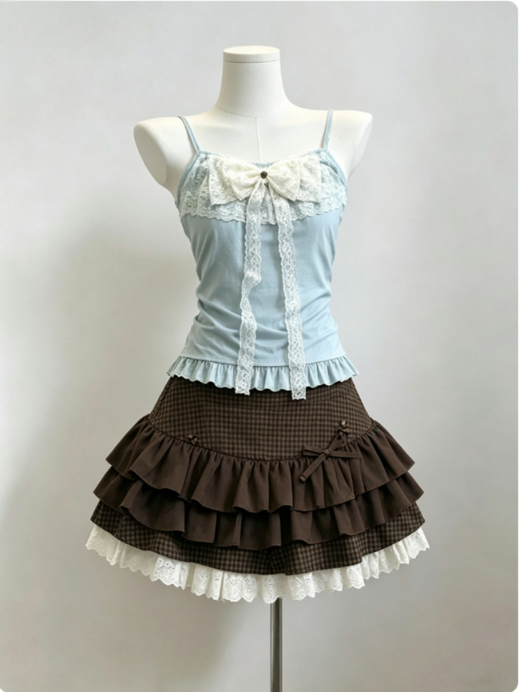 Japanese Harajuku Y2K Vintage  - Vintage Fashion Outfit ulasan dan harga