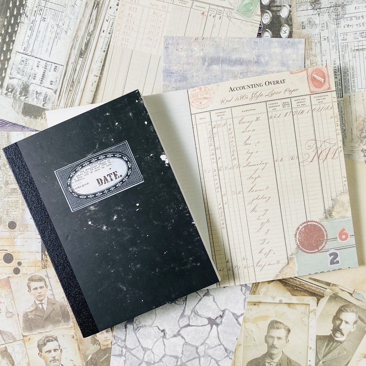 100sheets Vintage Scrapbook Pa - Vintage Fashion Magazines ulasan dan harga