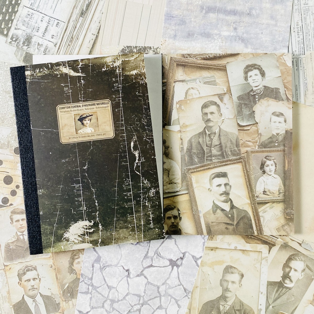 100sheets Vintage Scrapbook Pa - Vintage Fashion Magazines ulasan dan harga