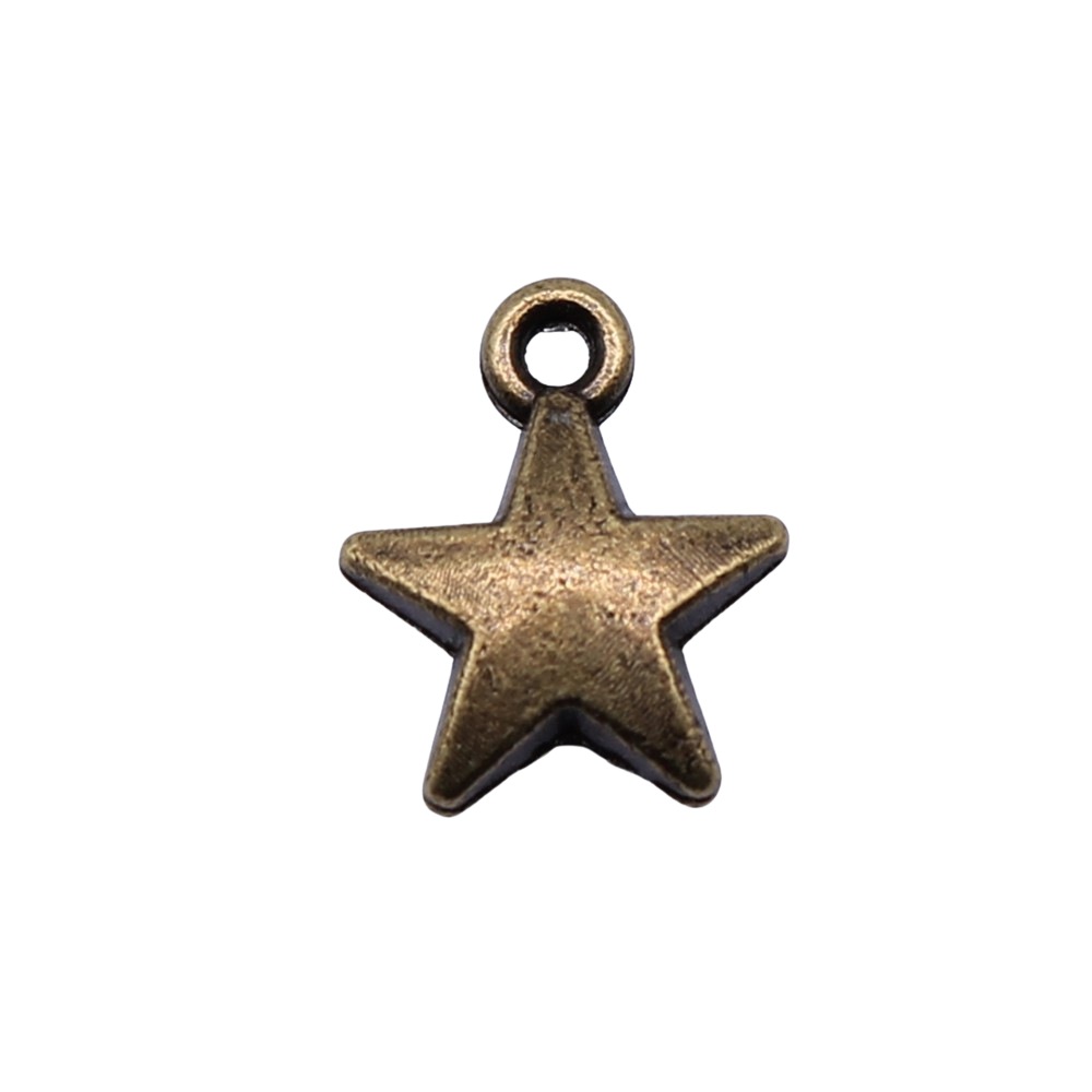 40pcs 8.6x7.1mm 2 Colors Antiq - Vintage Fashion Words ulasan dan harga