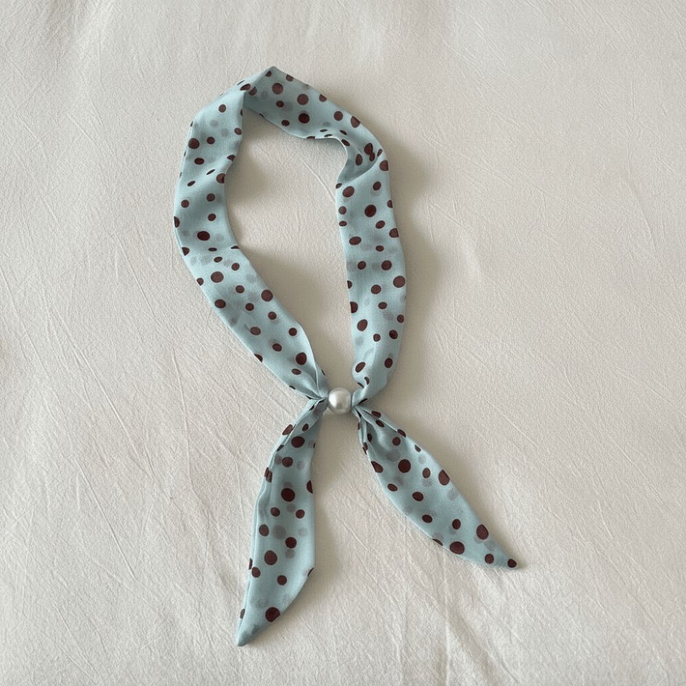 New Vintage Thin Polka Dot Nec - French Vintage Fashion ulasan dan harga