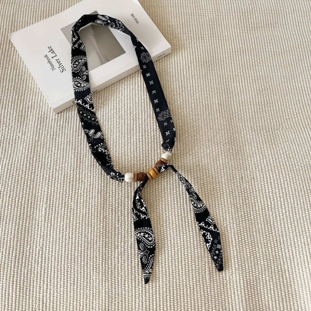 New Vintage Thin Polka Dot Nec - French Vintage Fashion ulasan dan harga
