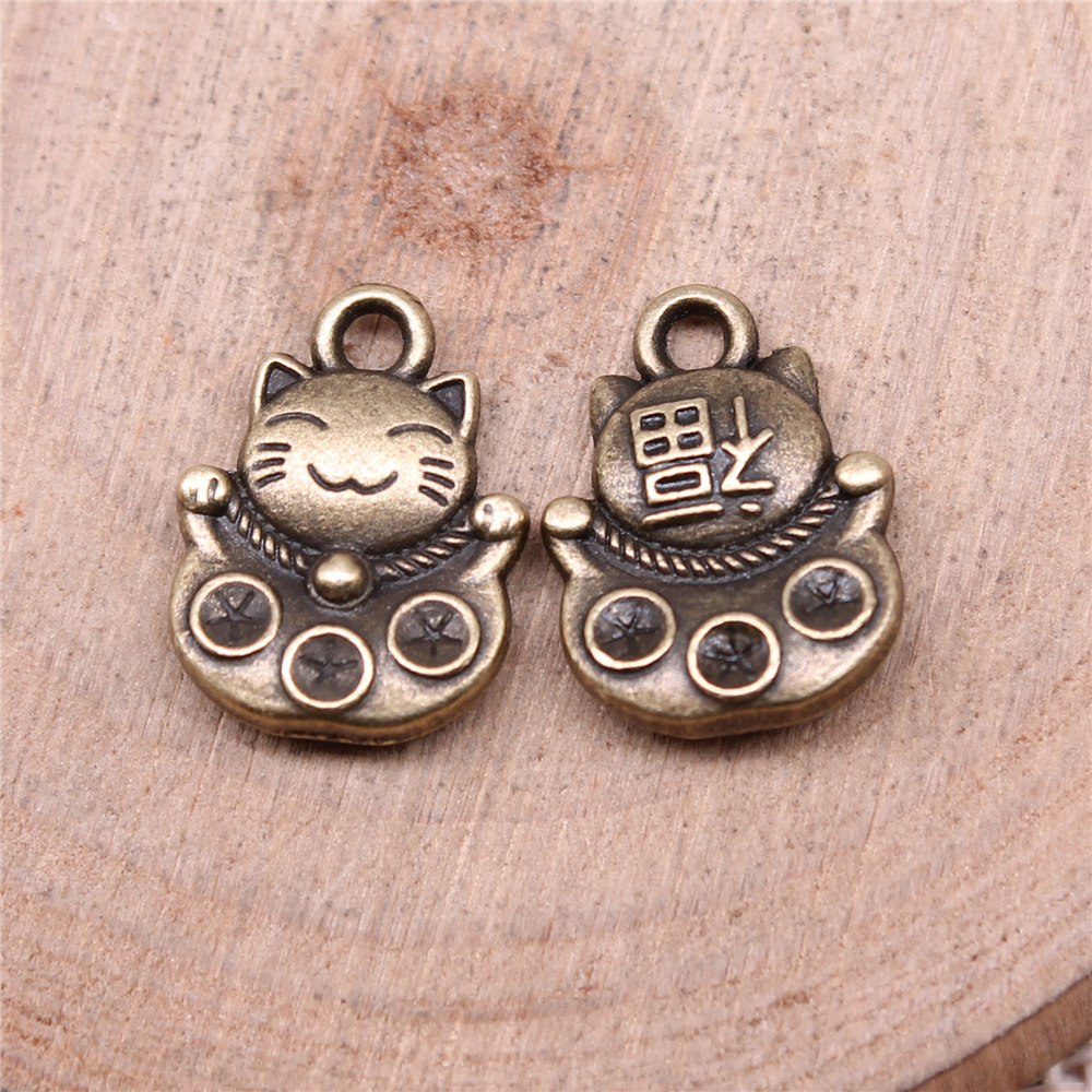 10pcs 15x11mm 3 Colors Antique - Vintage Fashion Words ulasan dan harga